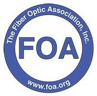 The Fiber Optic Association logo